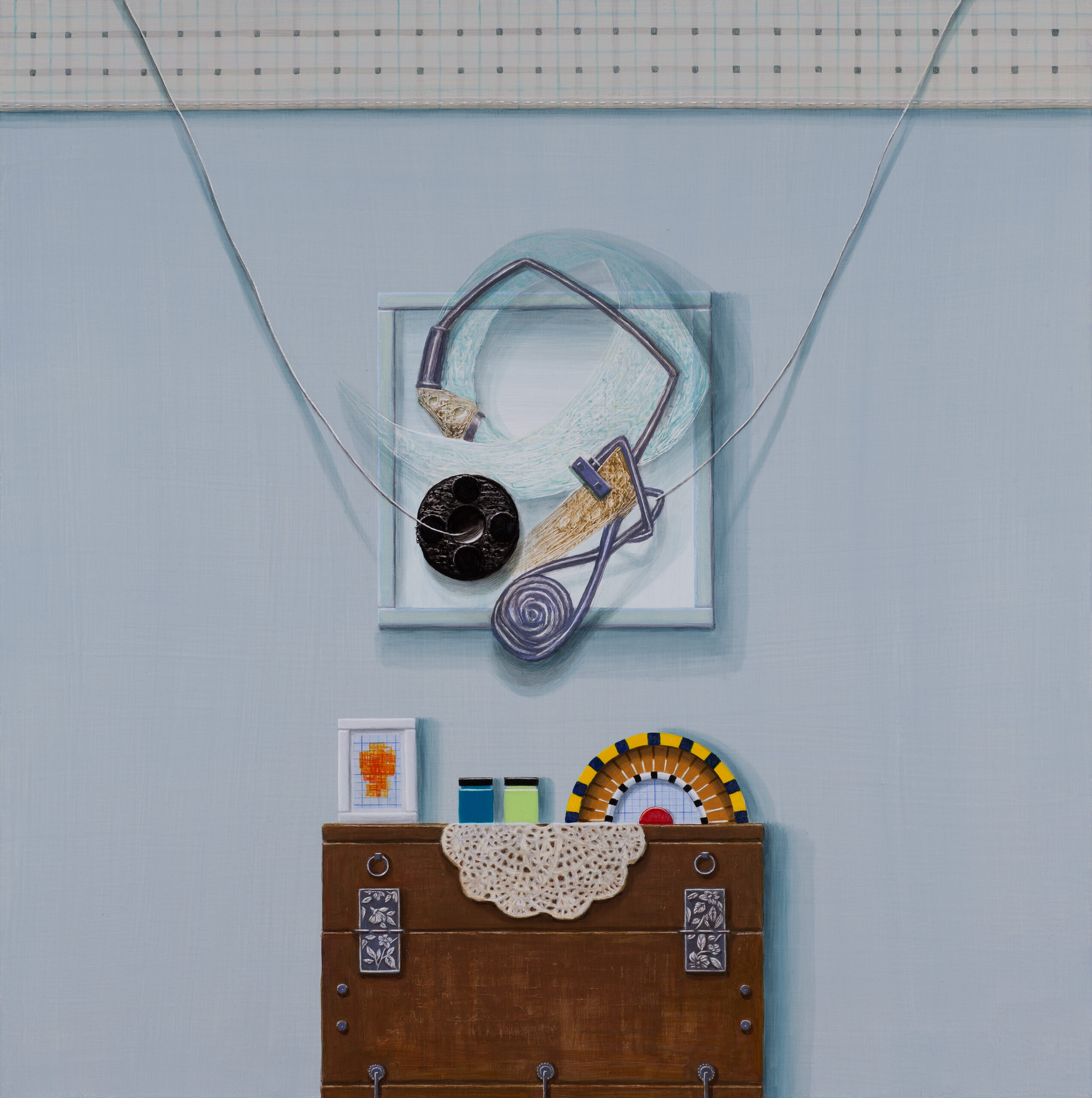 김명실_Vision-haptic202103_100.0×100.0cm_Oil and Acrylic on Canvas_2021 - 고성출