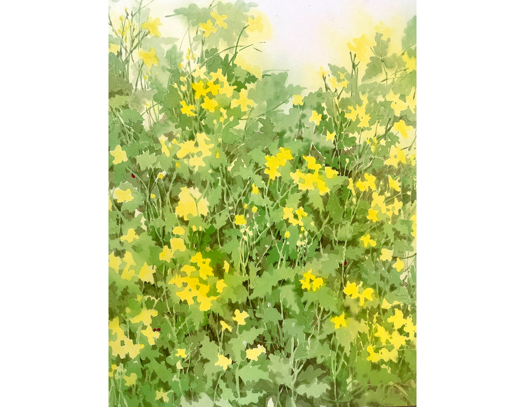 노현영_Love is all_45.5x53_한지에채색_2025 1